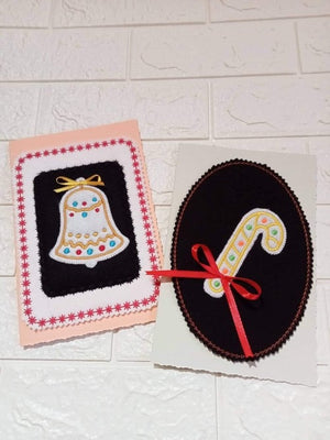 Gingerbread Ornaments Embroidery File Bundle