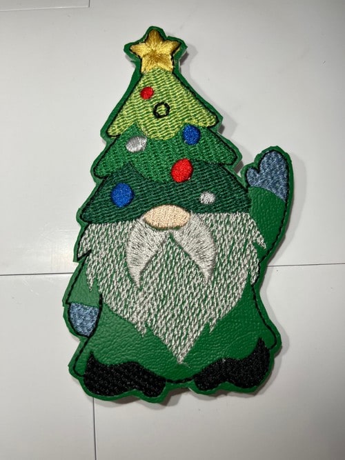 Gnome Cord Keeper Digital Embroidery File