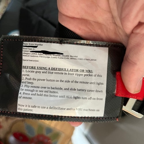 Medic Alert Tag Embroidery File