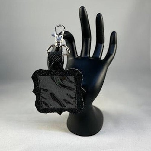 Fancy Border Photo Keyfob