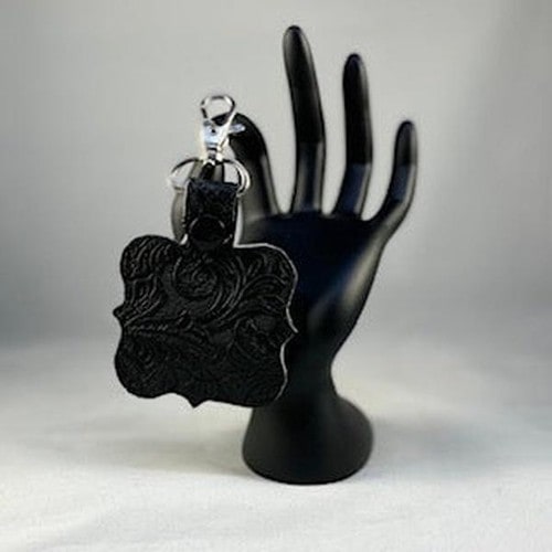 Fancy Border Photo Keyfob