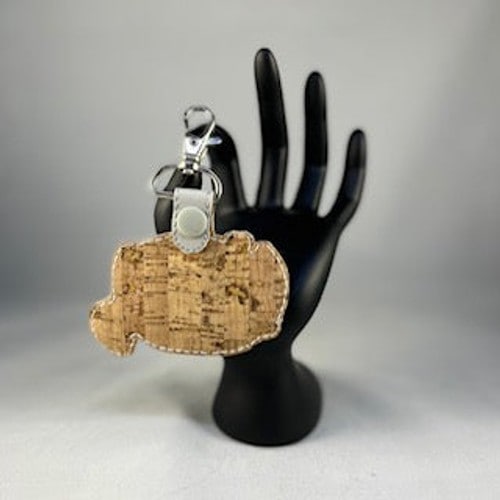 MLP Derpy Hooves/Pusheen crossover Keyfob