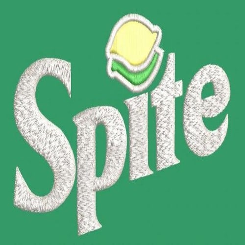 Lemon-Lime Spite Embroidery File - The3BlackCats Embroidery and Custom Gifts