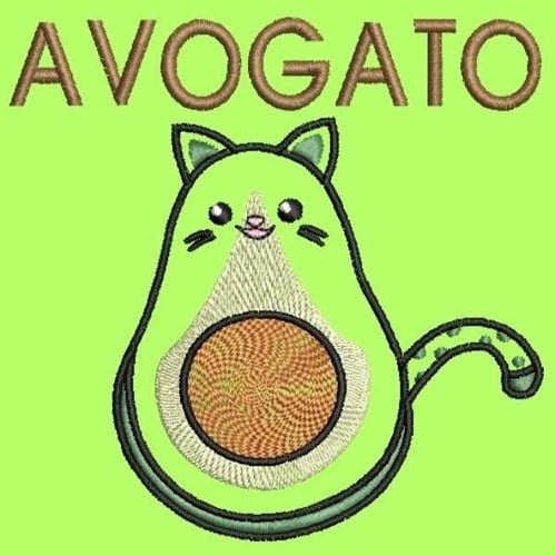 Avogato Embroidery File - The3BlackCats Embroidery and Custom Gifts