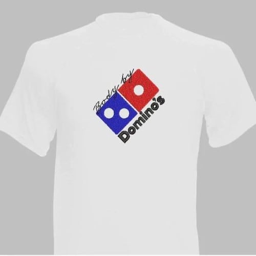 Body By Domino's Embroidery File - The3BlackCats Embroidery and Custom Gifts