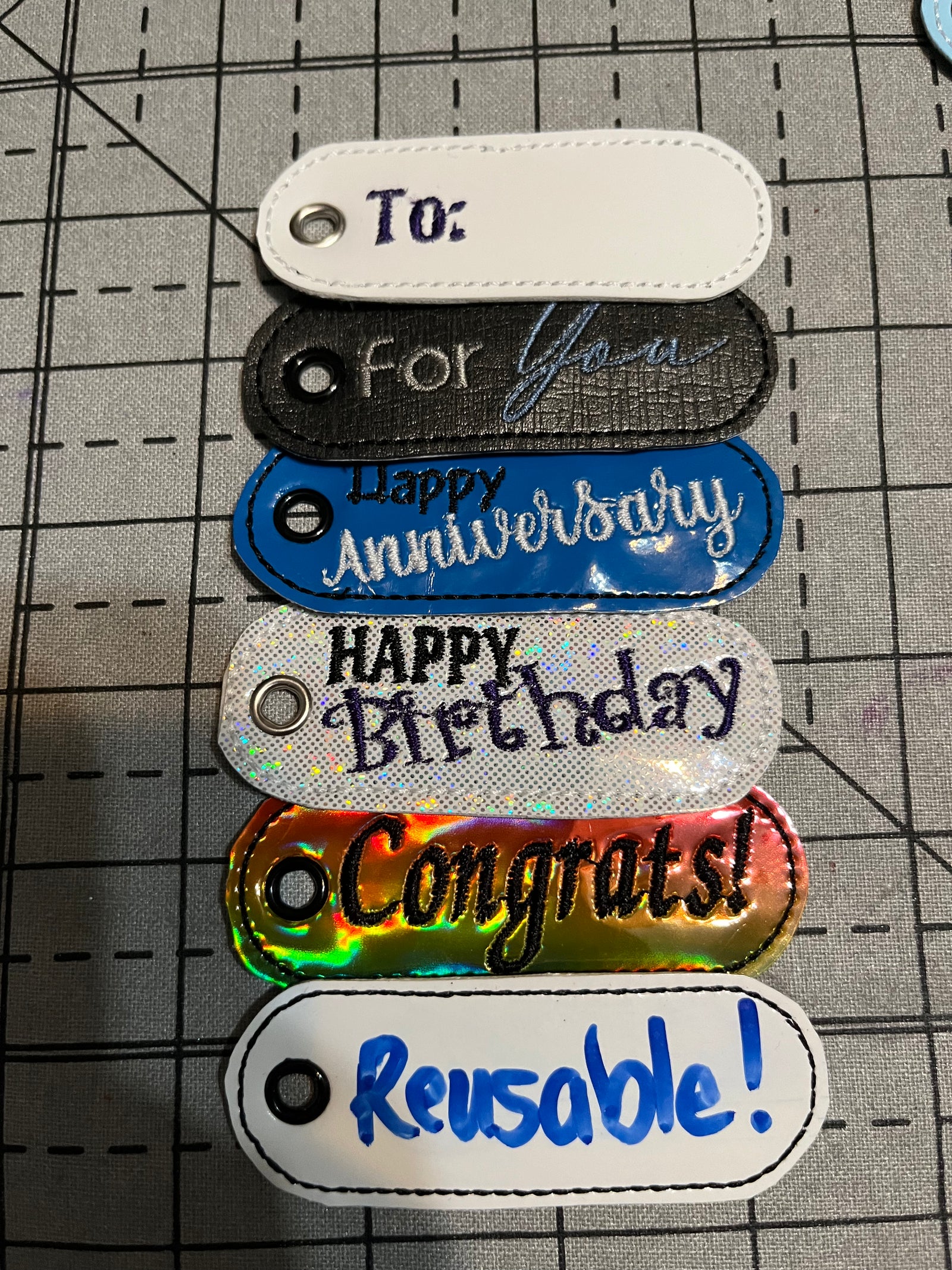 Gift Tags 1 Embroidery Files