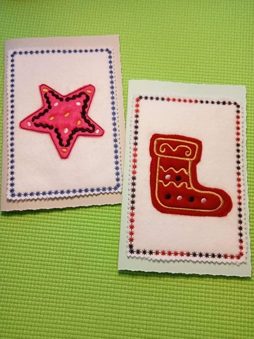 Gingerbread Ornaments Embroidery File Bundle